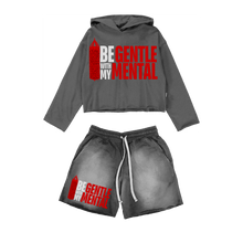 Load image into Gallery viewer, GENTLE MENTAL HOODIE &amp; SHORTS SET
