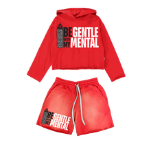 Load image into Gallery viewer, GENTLE MENTAL HOODIE &amp; SHORTS SET

