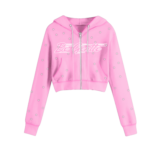 BGWMM WOMENS CROPPED ZIP JACKETS